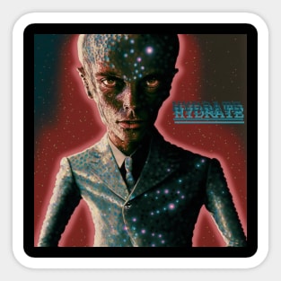 Hydrate Alien Sticker